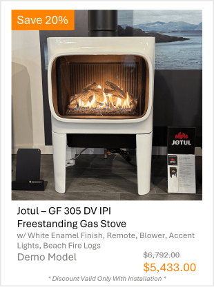 Jotul GF 305 DV IPI Gas Stove Demo Clearance Sale