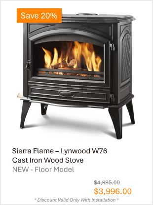 Sierra Flame Lynwood Floor Demo Clearance Sale