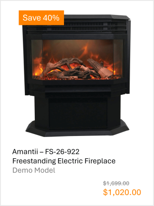 Amantii Freestanding Electric Demo Clearance Sale
